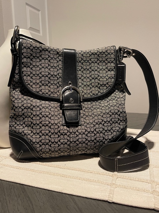 Coach Handbags - Vintage Coach Soho Flap (or Buckle) Bag